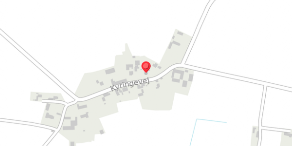 Trafikstøjkort på Kyringevej 42, . , 4100 Ringsted