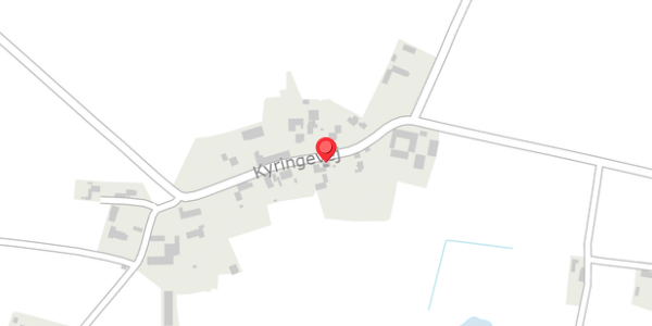 Trafikstøjkort på Kyringevej 43, . , 4100 Ringsted