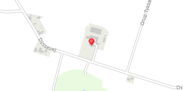 Trafikstøjkort på Dyssevej 21, . , 4640 Faxe