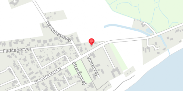 Trafikstøjkort på Hovedgaden 95, 4654 Faxe Ladeplads