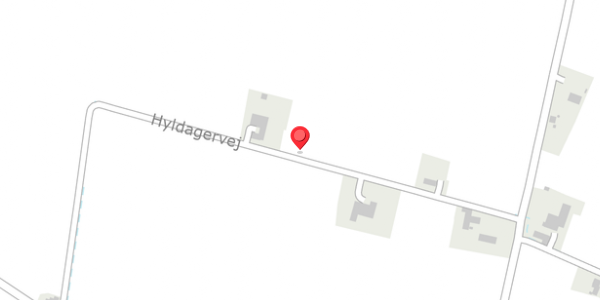 Trafikstøjkort på Hyldagervej 5, . , 4895 Errindlev