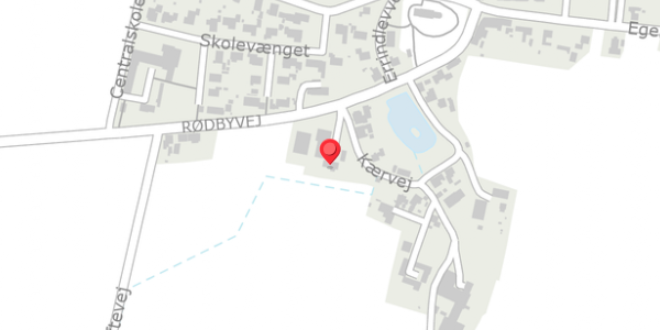 Trafikstøjkort på Rødbyvej 13, 4895 Errindlev
