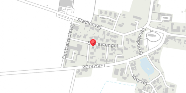 Trafikstøjkort på Skolevænget 21, 4895 Errindlev