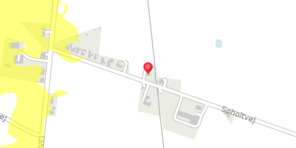 Trafikstøjkort på Søholtvej 21, 4930 Maribo