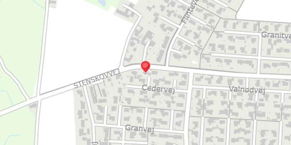 Trafikstøjkort på Cedervej 14, . , 4684 Holmegaard