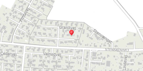 Trafikstøjkort på Granitvej 12, . , 4684 Holmegaard