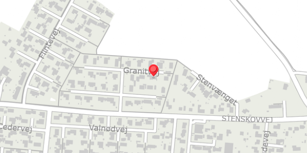 Trafikstøjkort på Granitvej 22, . , 4684 Holmegaard