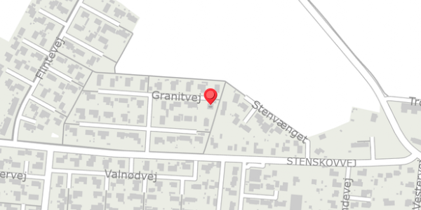 Trafikstøjkort på Granitvej 24, . , 4684 Holmegaard