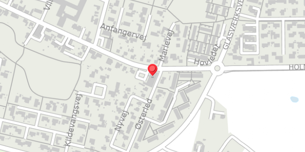 Trafikstøjkort på Holmegaardsvej 80, . , 4684 Holmegaard
