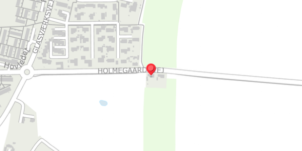 Trafikstøjkort på Holmegaardsvej 84, 4684 Holmegaard