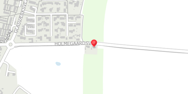 Trafikstøjkort på Holmegaardsvej 86, 4684 Holmegaard
