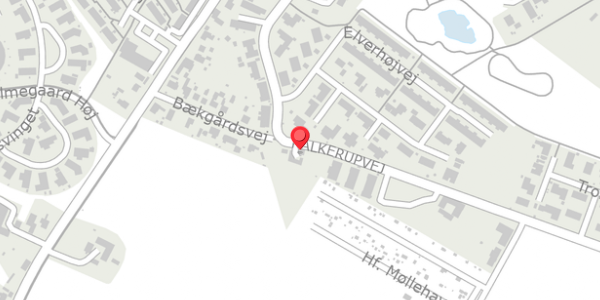 Trafikstøjkort på Kalkerupvej 21, . , 4684 Holmegaard