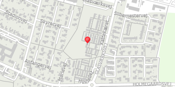 Trafikstøjkort på Kattekæret 13, 4684 Holmegaard