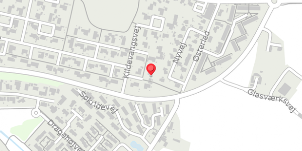 Trafikstøjkort på Kildevangsvej 6, . , 4684 Holmegaard