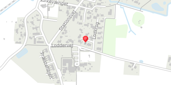Trafikstøjkort på Lodkrog 3, . , 4684 Holmegaard