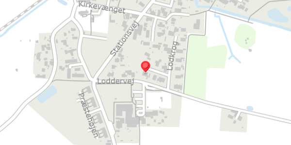 Trafikstøjkort på Lodkrog 5, . , 4684 Holmegaard