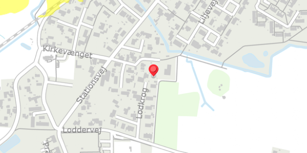 Trafikstøjkort på Lodkrog 14, . , 4684 Holmegaard