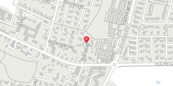 Trafikstøjkort på Marievej 5, . , 4684 Holmegaard