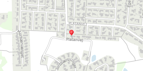 Trafikstøjkort på Platanvej 69, . , 4684 Holmegaard