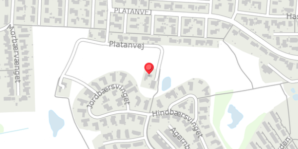 Trafikstøjkort på Platanvej 75, . , 4684 Holmegaard