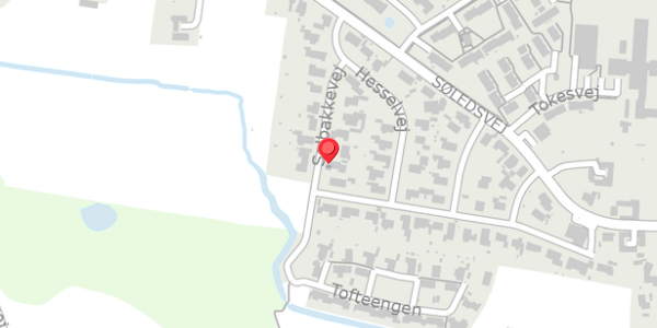 Trafikstøjkort på Solbakkevej 9, . , 4684 Holmegaard