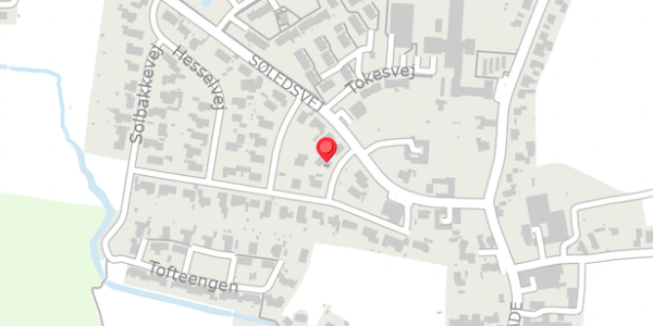 Trafikstøjkort på Solbakkevej 15, . , 4684 Holmegaard