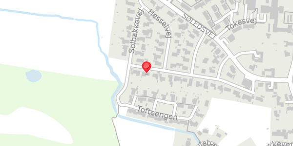 Trafikstøjkort på Solbakkevej 20, . , 4684 Holmegaard