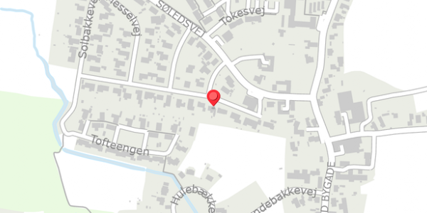 Trafikstøjkort på Solbakkevej 40, . , 4684 Holmegaard