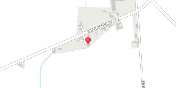 Trafikstøjkort på Bjerreskovvej 17, 4920 Søllested