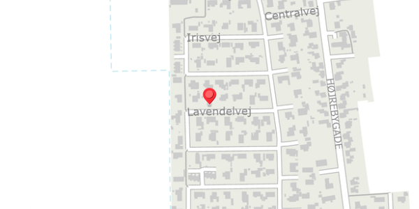Trafikstøjkort på Lavendelvej 10, . , 4920 Søllested