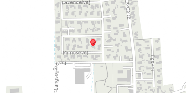 Trafikstøjkort på Mimosevej 21, 4920 Søllested