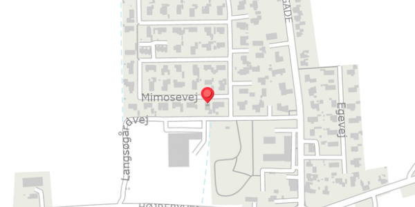 Trafikstøjkort på Mimosevej 30, . , 4920 Søllested