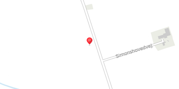 Trafikstøjkort på Simonshovedvej 12, 4920 Søllested