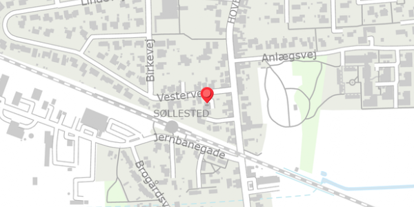 Trafikstøjkort på Vestervej 1, . , 4920 Søllested