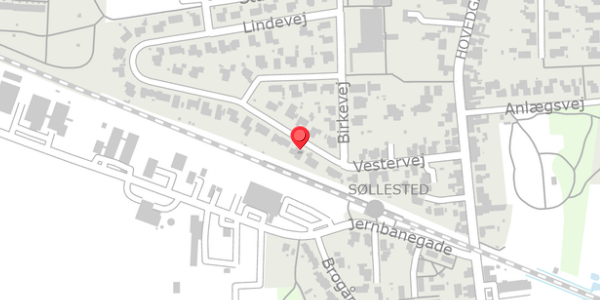 Trafikstøjkort på Vestervej 17, . , 4920 Søllested