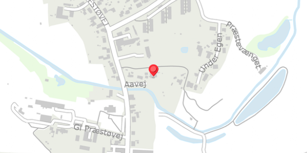 Trafikstøjkort på Aavej 3, . , 4735 Mern