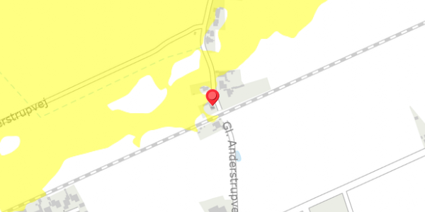 Trafikstøjkort på Anderstrupvej 7, 4930 Maribo