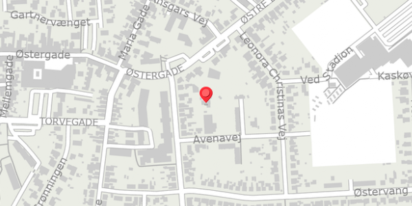 Trafikstøjkort på Avenavej 1, 4930 Maribo
