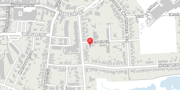 Trafikstøjkort på Avenavej 2, 4930 Maribo