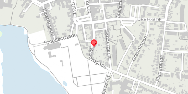 Trafikstøjkort på Brødregade 9B, . , 4930 Maribo