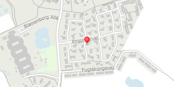 Trafikstøjkort på Engpibervej 21, 4930 Maribo