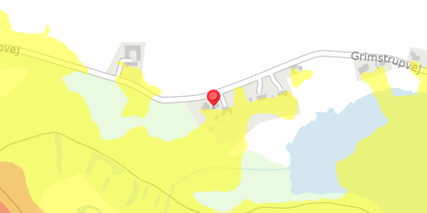 Trafikstøjkort på Grimstrupvej 2, 4930 Maribo