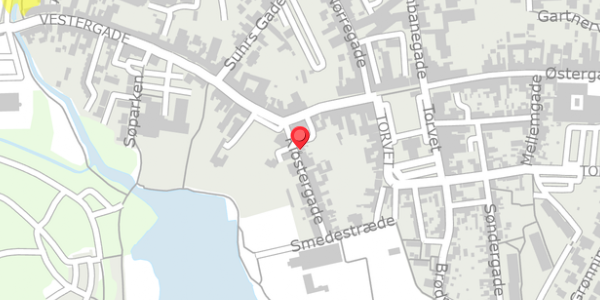 Trafikstøjkort på Klostergade 3, 4930 Maribo
