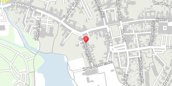 Trafikstøjkort på Klostergade 5, 4930 Maribo