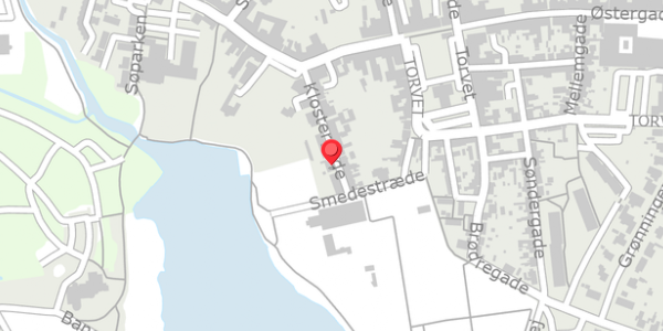 Trafikstøjkort på Klostergade 14, 4930 Maribo