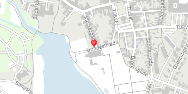 Trafikstøjkort på Klostergade 20, 4930 Maribo