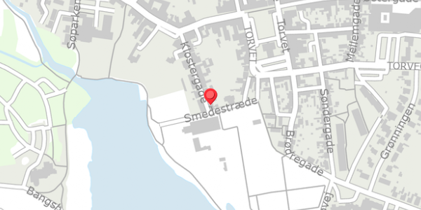 Trafikstøjkort på Klostergade 29, 4930 Maribo