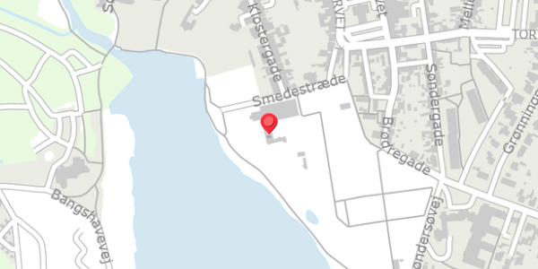 Trafikstøjkort på Klostergade 35, 4930 Maribo