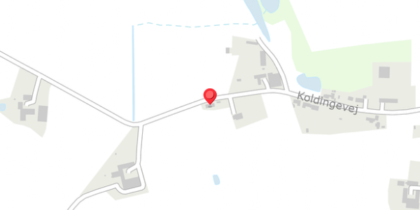 Trafikstøjkort på Koldingevej 21, 4930 Maribo