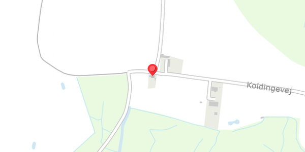 Trafikstøjkort på Koldingevej 49, 4930 Maribo